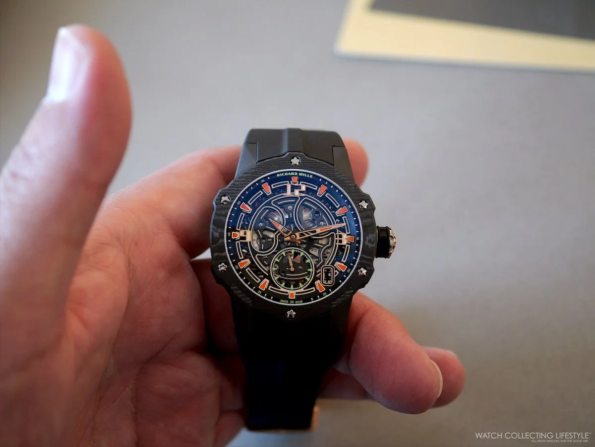 Insider: Richard Mille RM 33-03 Carbon TPT 5N Red Gold—New